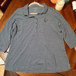 Port Authority Quarter Button Down 3/4 arm length Cotton Linen Blend XXL